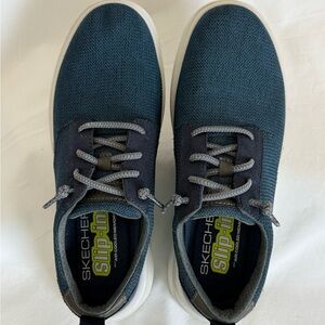Men’s Skechers Navy Blue Slip-On Shoes